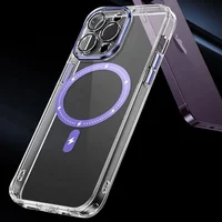 Чехол TPU+PC Colorful with MagSafe для Apple iPhone 13 Pro (6.1") Purple