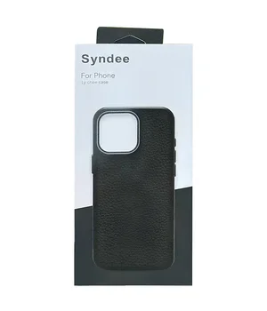 Чохол Syndee with MagSafe для Apple iPhone 13 Pro (6.1") Black / Black