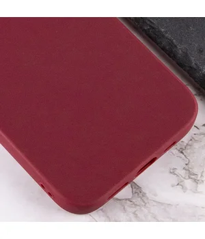 Силіконовий чохол Candy для Apple iPhone 13 Pro (6.1") Бордовий