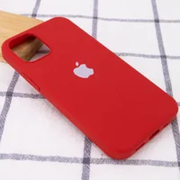 Чохол Silicone Case Full Protective (AA) для Apple iPhone 13 Pro (6.1 ") Червоний / Dark Red