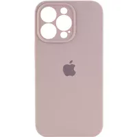 Чехол Silicone Case Full Camera Protective (AA) для Apple iPhone 13 Pro (6.1") Серый / Lavender