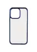 TPU+PC чохол Chrome Buttons для Apple iPhone 13 Pro (6.1") Синій