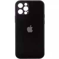 TPU+Glass чехол Matte Candy Full camera для Apple iPhone 13 Pro (6.1") Черный