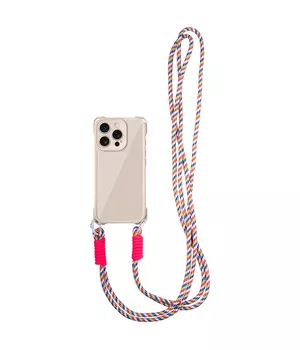 Чехол TPU CrossBody with straps для Apple iPhone 13 Pro (6.1") Antique White