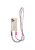 Чехол TPU CrossBody with straps для Apple iPhone 13 Pro (6.1") Antique White