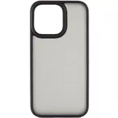 TPU+PC чехол Metal Buttons для Apple iPhone 13 Pro (6.1") Черный