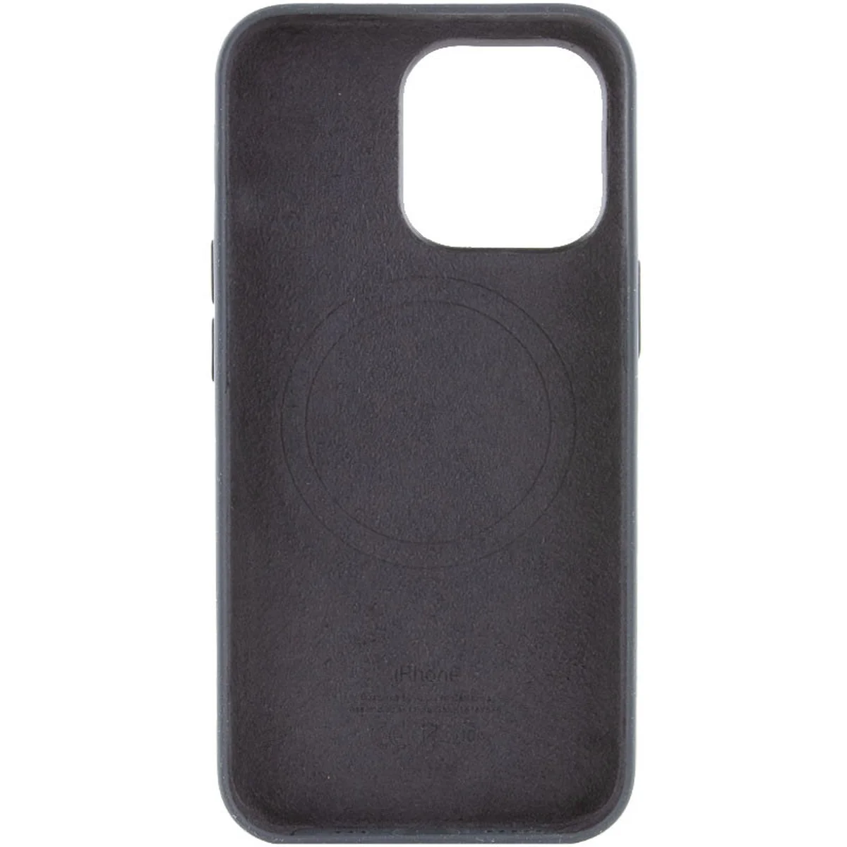 Чехол Silicone case (AAA) full with Magsafe and Animation для Apple iPhone 13 Pro (6.1") Черный / Midnight
