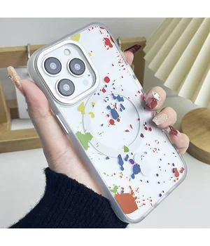 Чехол TPU+PC Flush with MagSafe для Apple iPhone 13 Pro (6.1") White