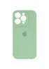 Чохол Silicone Case Full Camera Protective (AA) Apple iPhone 13 Pro (6.1") Зелений / Pistachio