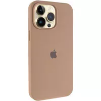Чехол Silicone Case Full Protective (AA) для Apple iPhone 13 Pro (6.1") Бежевый / Desert Gold