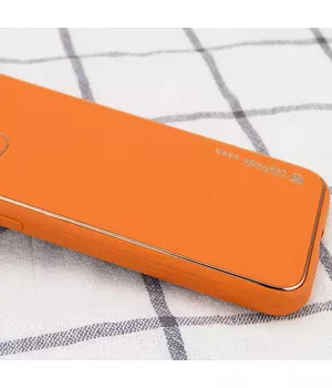 Кожаный чехол Xshield для Apple iPhone 13 Pro (6.1") Оранжевый / Apricot