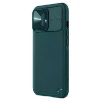 Кожаная накладка Nillkin Camshield Leather (шторка на камеру) для Apple iPhone 13 Pro (6.1") Зеленый / Green