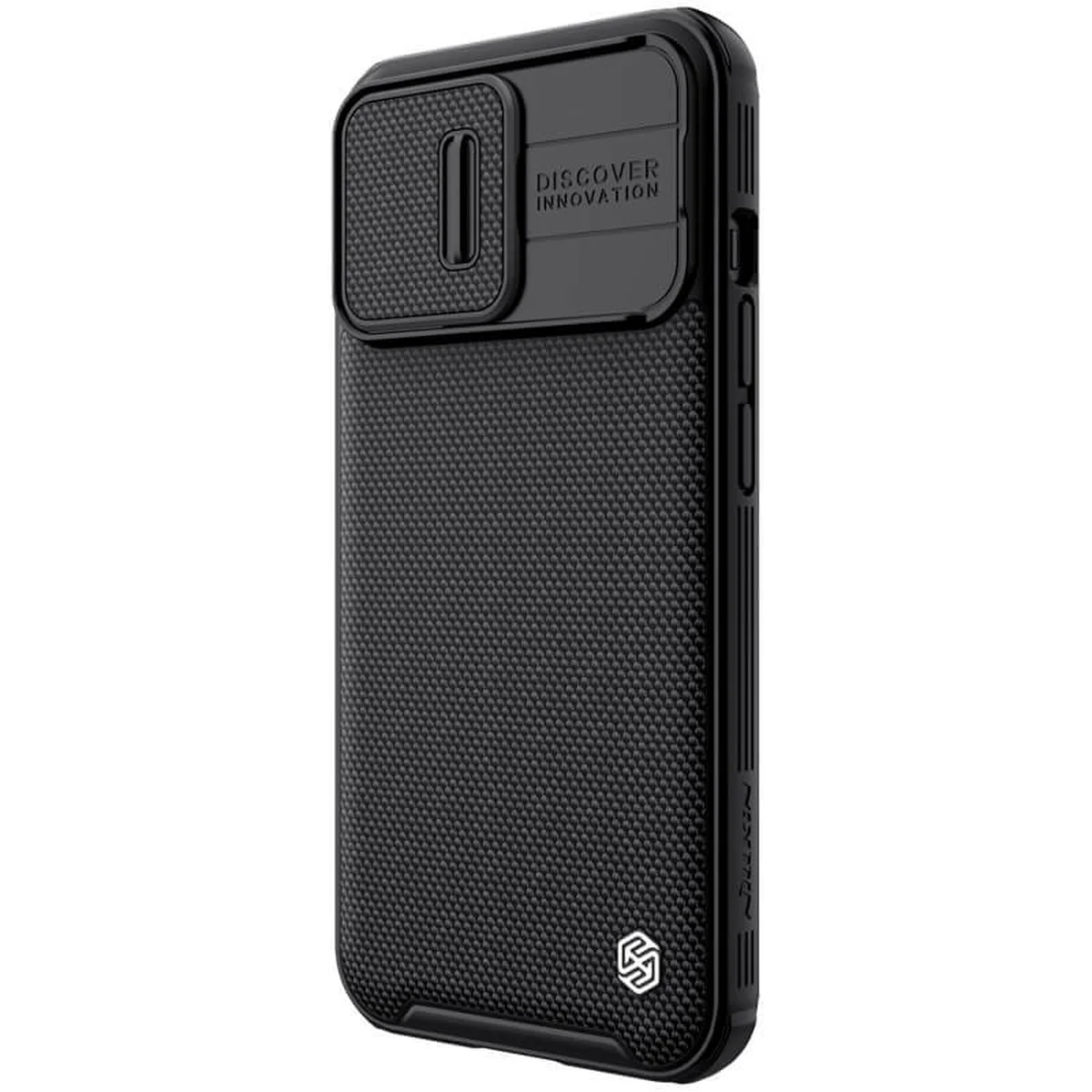 TPU+PC чохол Nillkin Textured Pro для Apple iPhone 13 Pro (6.1") Чорний