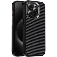 Чехол TPU+PC Carbon with MagSafe для Apple iPhone 13 Pro (6.1") Black