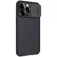 Карбоновая накладка Nillkin CamShield Pro Magnetic для Apple iPhone 13 Pro (6.1") Черный