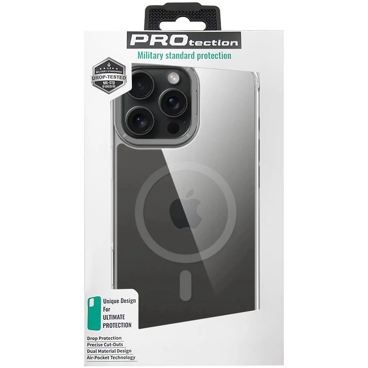 Чохол TPU Space Case Apex with MagSafe для Apple iPhone 13 Pro / 14 Pro (6.1") Grey