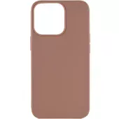 Силиконовый чехол Candy для Apple iPhone 13 Pro (6.1") Коричневый
