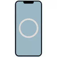 Чехол Silicone case (AAA) full with Magsafe and Animation для Apple iPhone 13 Pro (6.1") Голубой / Blue Fog