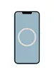 Чохол Silicone case (AAA) full with Magsafe and Animation для Apple iPhone 13 Pro (6.1") Синій / Blue Fog