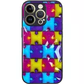 TPU+PC чехол Prisma Fluffie для Apple iPhone 13 Pro (6.1") Puzzle