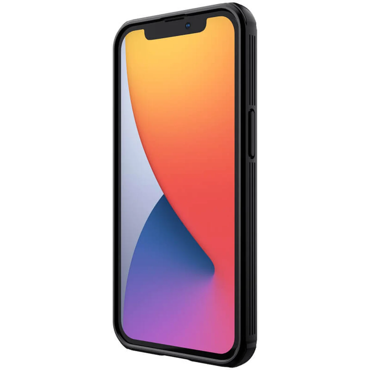 TPU+PC чохол Nillkin Textured Pro для Apple iPhone 13 Pro (6.1") Чорний