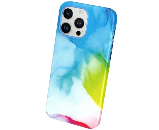 Шкіряний чохол Figura Series Case with MagSafe для Apple iPhone 13 Pro (6.1") Multicolor