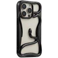 TPU чохол Snake для Apple iPhone 13 Pro (6.1") Black