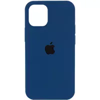 Чехол Silicone Case Full Protective (AA) для Apple iPhone 13 Pro (6.1") Синий / Navy Blue