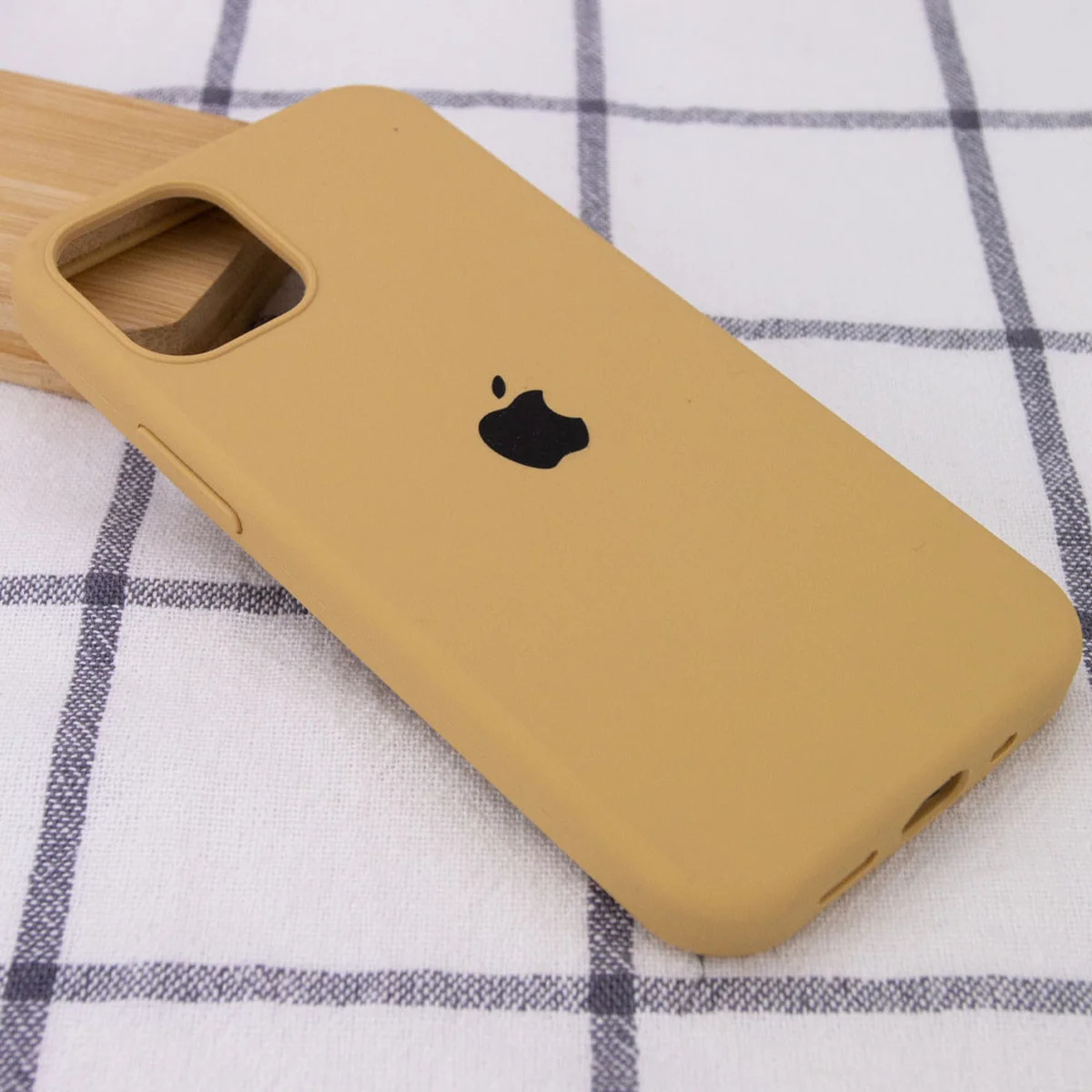 Чохол Silicone Case Full Protective (AA) для Apple iPhone 13 Pro (6.1 ") Золотий / Gold