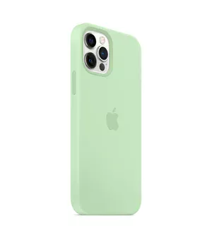 Чехол Silicone Case Full Protective (AA) для Apple iPhone 13 Pro (6.1") Зеленый / Pistachio Чехол Silicone Case Full Protective (AA) для Apple iPhone 13 Pro (6.1") Зеленый / Pistachio