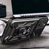 Ударопрочный чехол Camshield Serge Ring для Apple iPhone 13 Pro (6.1") Черный