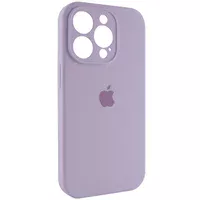 Чехол Silicone Case Full Camera Protective (AA) для Apple iPhone 13 Pro (6.1") Сиреневый / Lilac