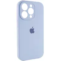 Чохол Silicone Case Full Camera Protective (AA) для Apple iPhone 13 Pro (6.1") Синій / Lilac Blue
