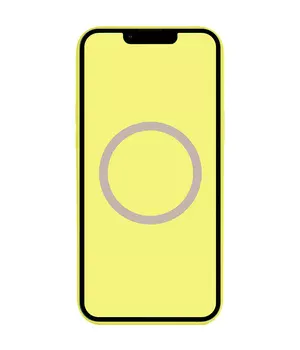 Чохол Silicone case (AAA) full with Magsafe and Animation для Apple iPhone 13 Pro (6.1") Жовтий / Lemon Zest