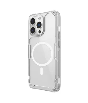 TPU чехол Nillkin Nature Pro Magnetic для Apple iPhone 13 Pro (6.1") Бесцветный (прозрачный)