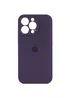 Чехол Silicone Case Full Camera Protective (AA) для Apple iPhone 13 Pro (6.1") Фиолетовый / Elderberry