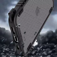 Чохол TPU+PC TRAVEL Carbon для Apple iPhone 13 Pro (6.1") Чорний