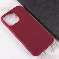 Силіконовий чохол Candy для Apple iPhone 13 Pro (6.1") Бордовий