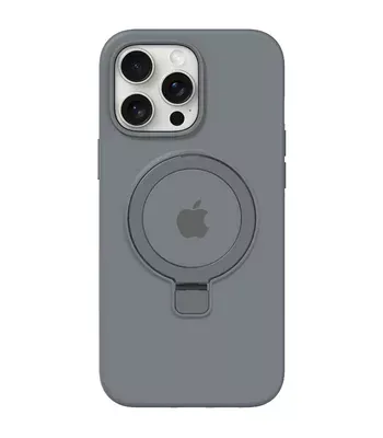 Чохол Silicone Case Full Protective with Ring для Apple iPhone 13 Pro (6.1") Grey