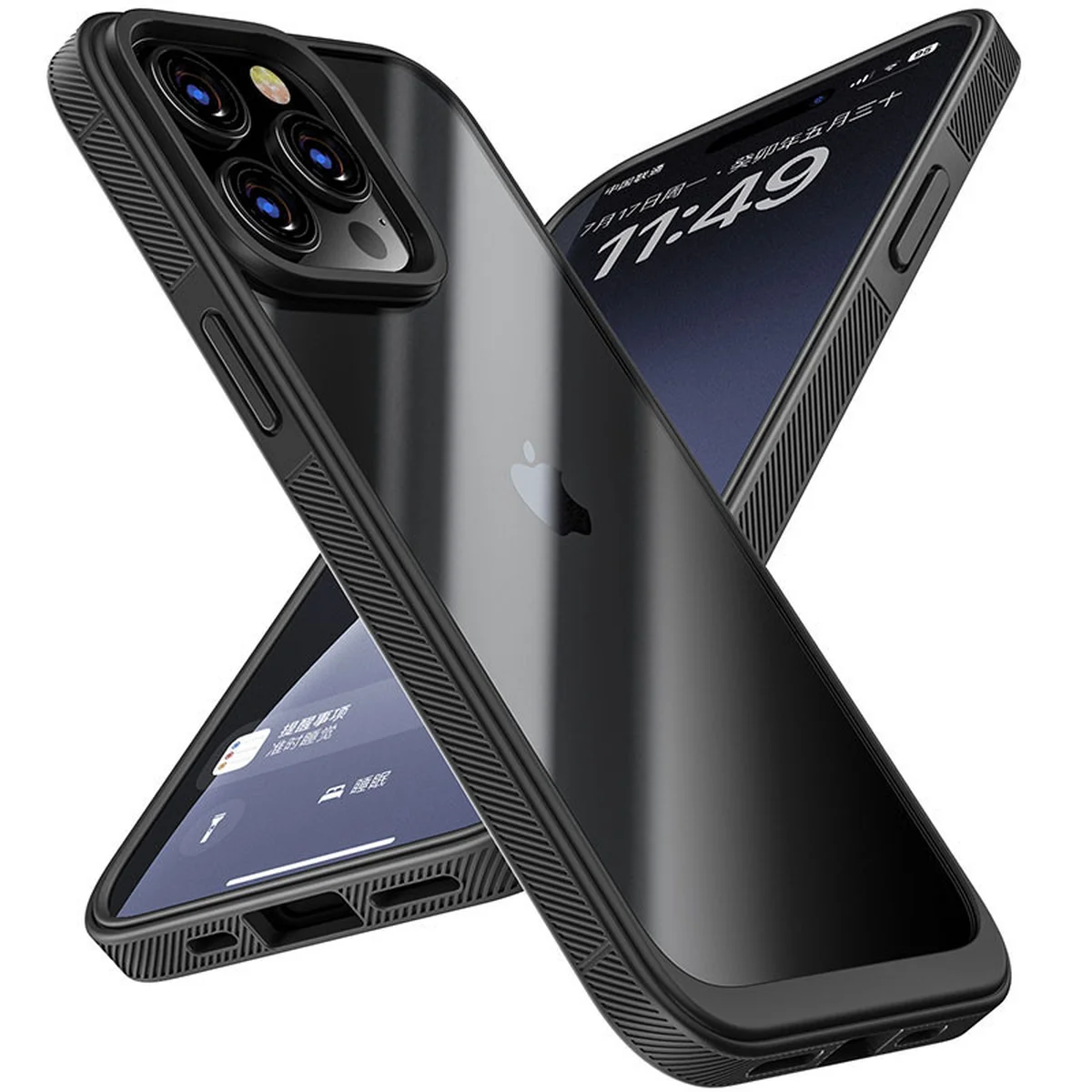 Чехол TPU+PC Pulse для Apple iPhone 13 Pro (6.1") Black