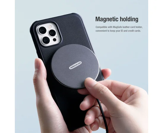 Чохол Nillkin Matte Magnetic Pro для Apple iPhone 13 Pro (6.1") Чорний / Black