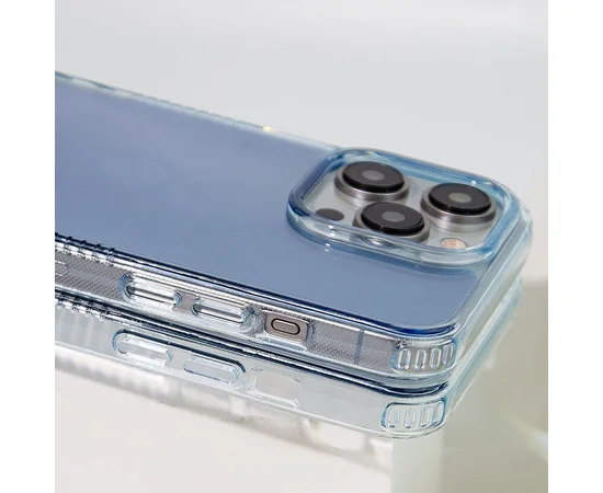 Чехол TPU+PC Multi-Color для Apple iPhone 13 Pro (6.1") Blue