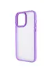 TPU+PC чехол Metal Buttons для Apple iPhone 13 Pro (6.1") Сиреневый