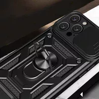 Ударопрочный чехол Camshield Serge Ring для Apple iPhone 13 Pro (6.1") Черный