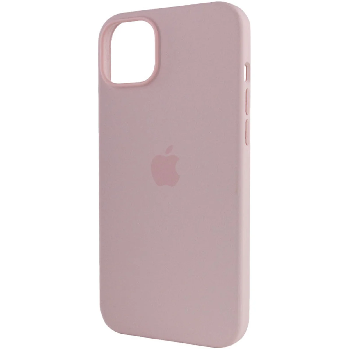 Чехол Silicone case (AAA) full with Magsafe для Apple iPhone 13 Pro (6.1") Розовый / Chalk Pink