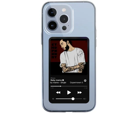 TPU чехол Music style для Apple iPhone 13 Pro (6.1") Screeptonite