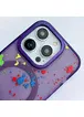 Чехол TPU+PC Flush with MagSafe для Apple iPhone 13 Pro (6.1") Dark purple