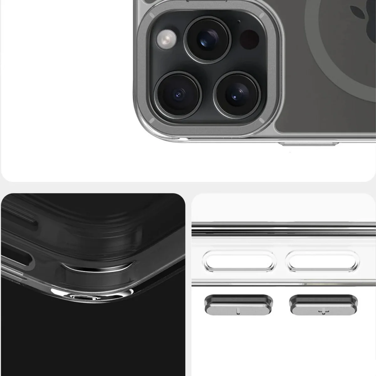 Чехол TPU Space Case Apex with MagSafe для Apple iPhone 13 Pro / 14 Pro (6.1") Grey