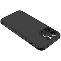 Пластикова накладка GKK LikGus 360 градусів (opp) для Apple iPhone 13 Pro (6.1") Чорний