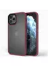 TPU + PC чохол Metal Buttons для Apple iPhone 13 Pro (6.1 ") Бордовий